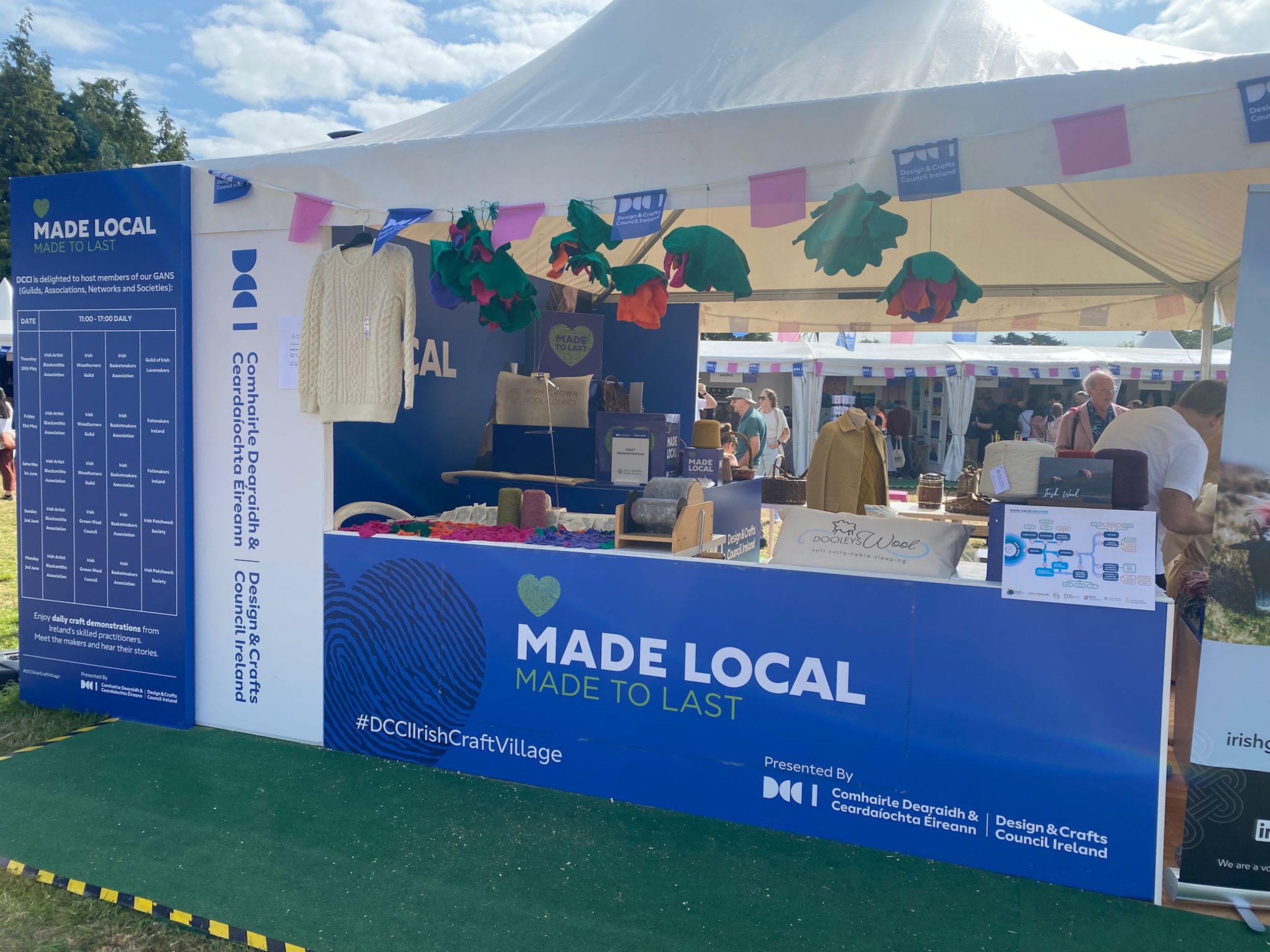 Irish Grown Wool Council at Bloom