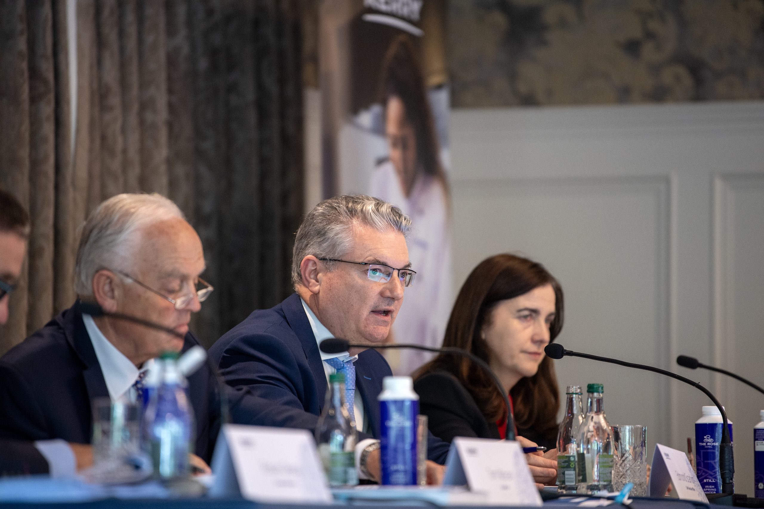 Edmond Scanlon, Kerry Group chief executive (centre) pictured at the Kerry Group AGM in Tralee Source: Domnick Walsh Eye Focus