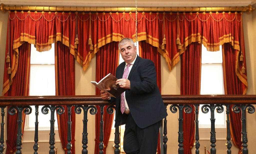 Minister with responsibility for the OPW, Kevin 'Boxer' Moran