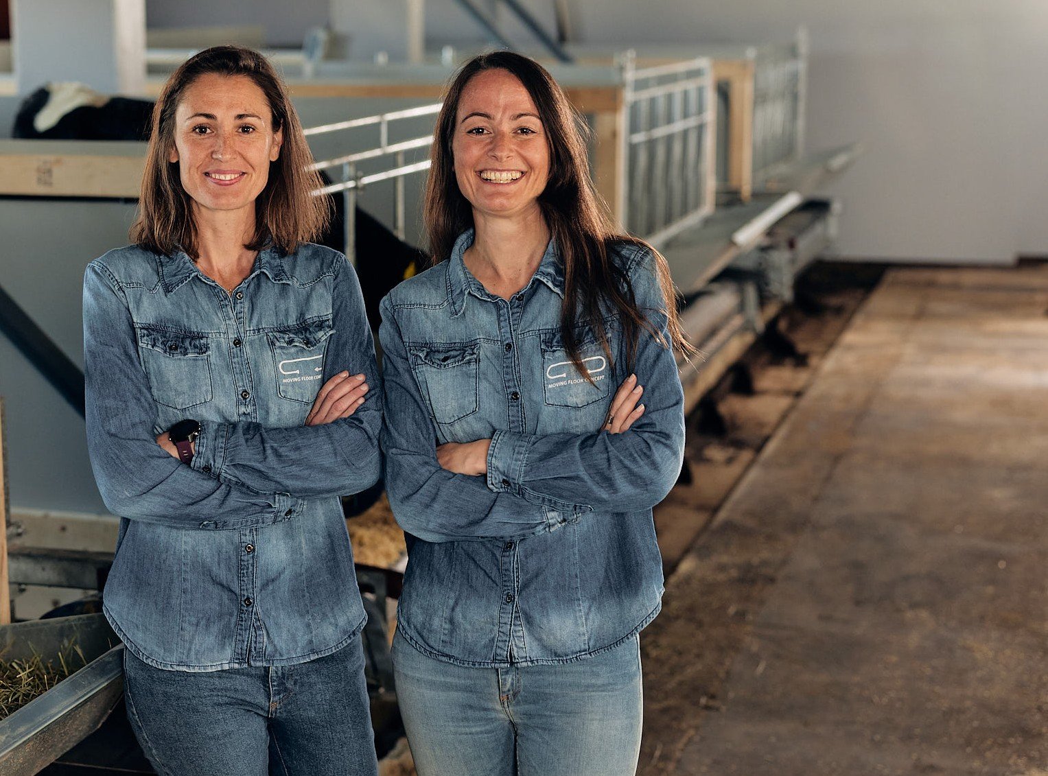 Moving Floor was founded and is owned by two sisters, Peg Soderberg (left) and Katja Lindvall