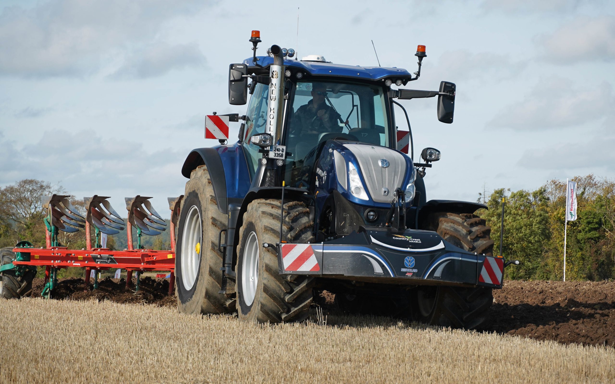 A dry soil will give greater traction but also increase draught requirement as its cohesion is greater