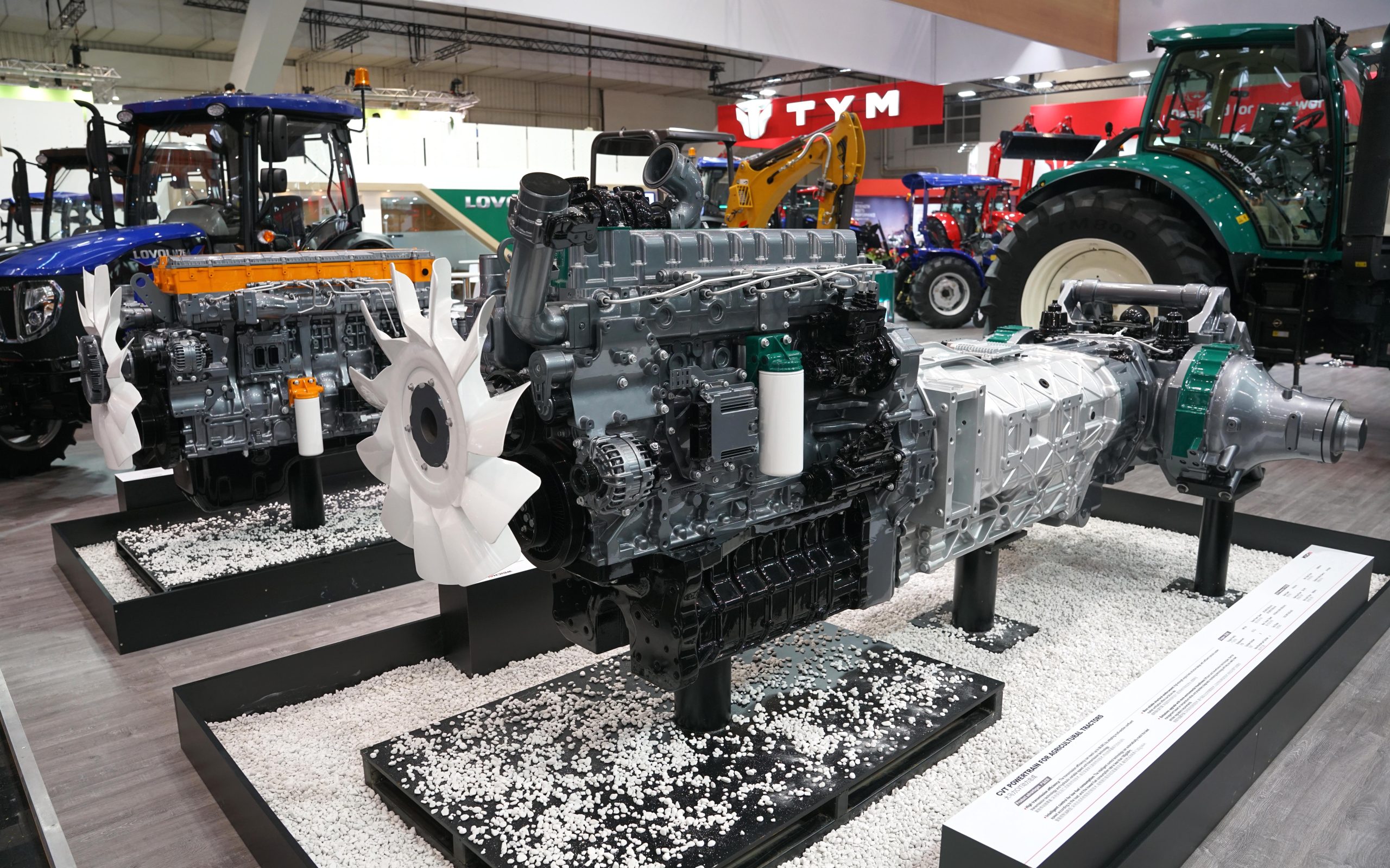 Diesel engines from China will be amongst the components on display at Agritechnica 2025