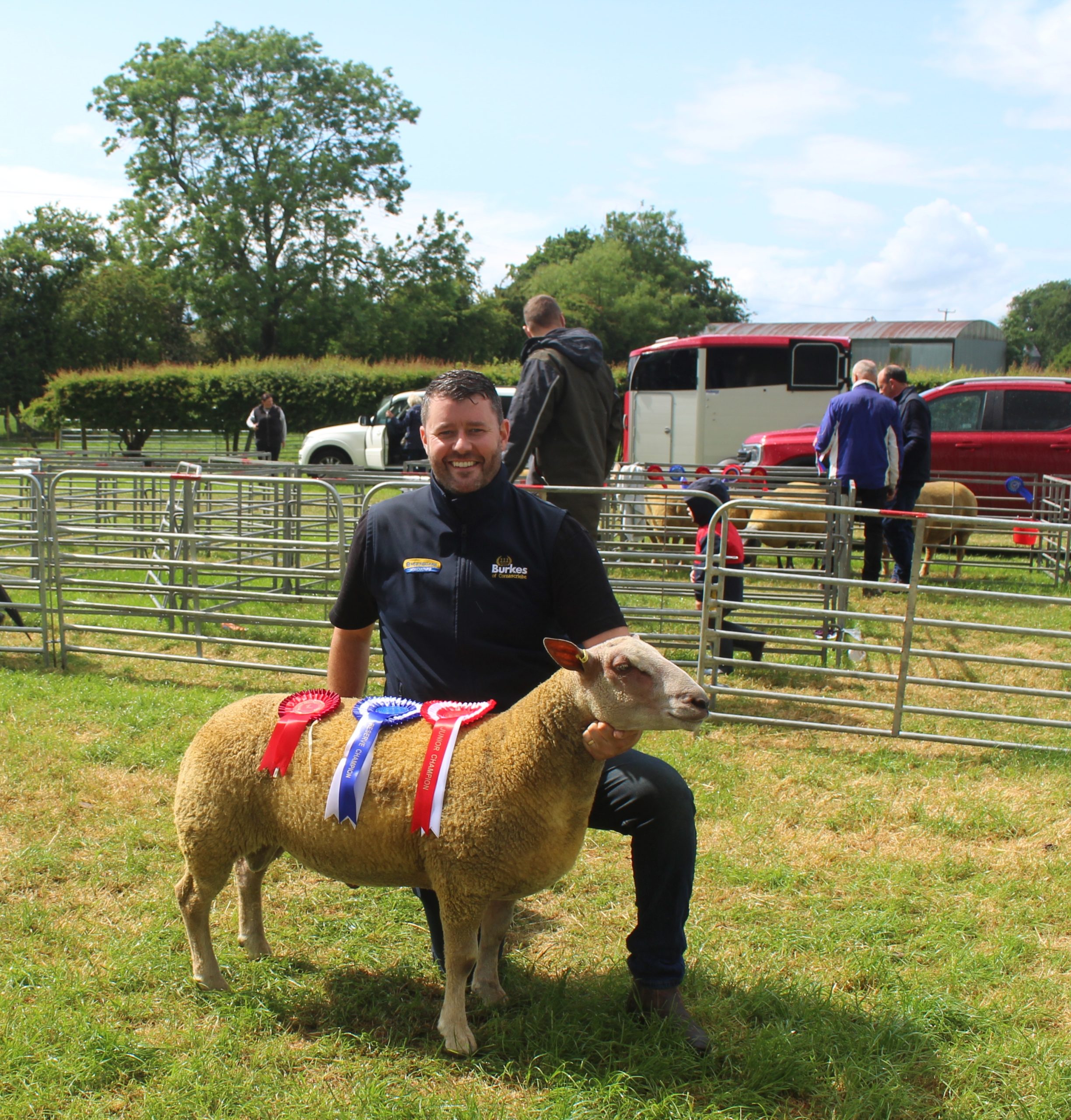 Glenn Baird, from Armagh, won the Sheep Inter-Breed Championship and the Ram Lamb Inter-Breed Championship at Ballymena Show 2025