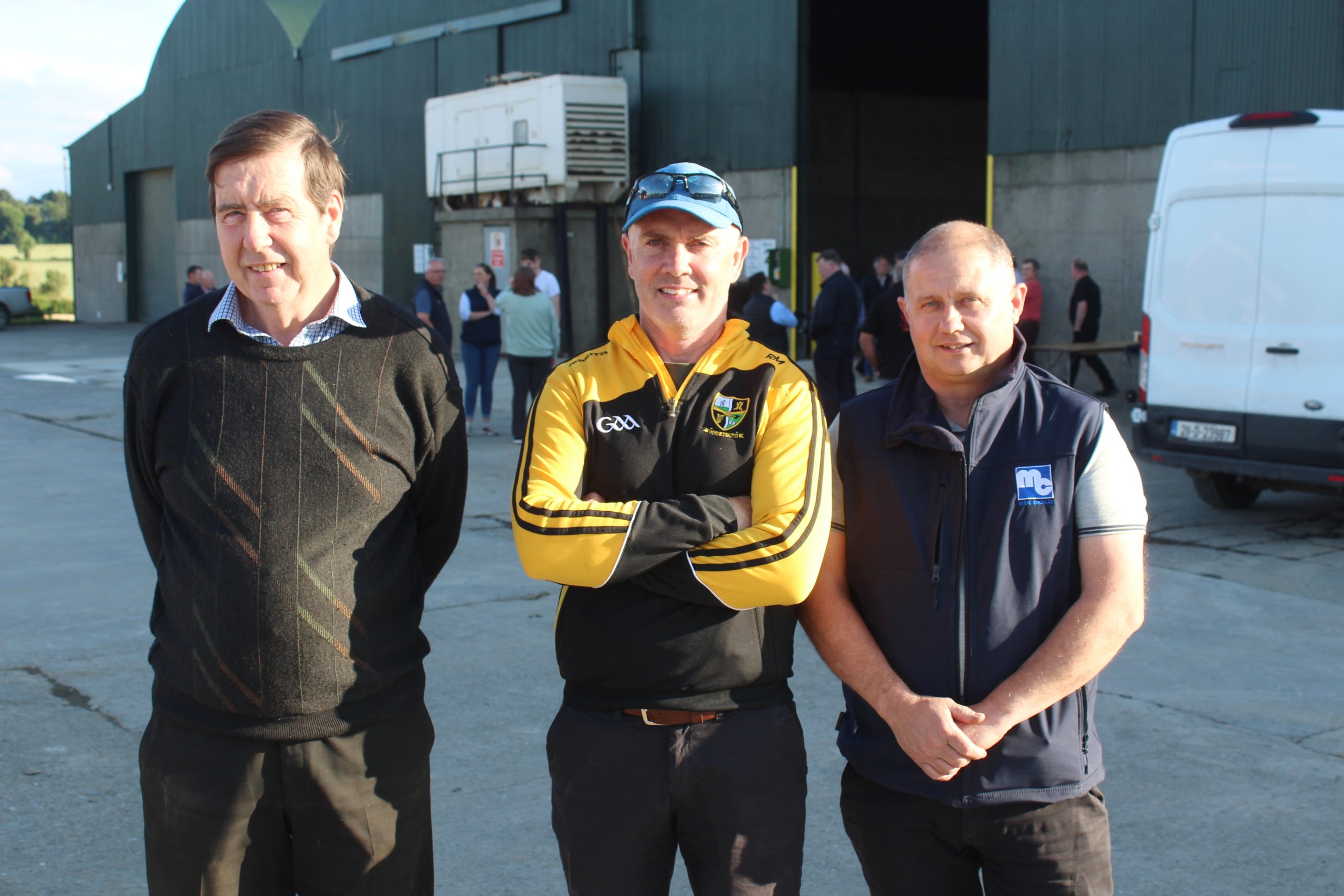 Attending the IGGG meeting in Co Meath, (l-r): John Hoey, Richard Murphy, and Thomas Taaffe, all from Co. Louth