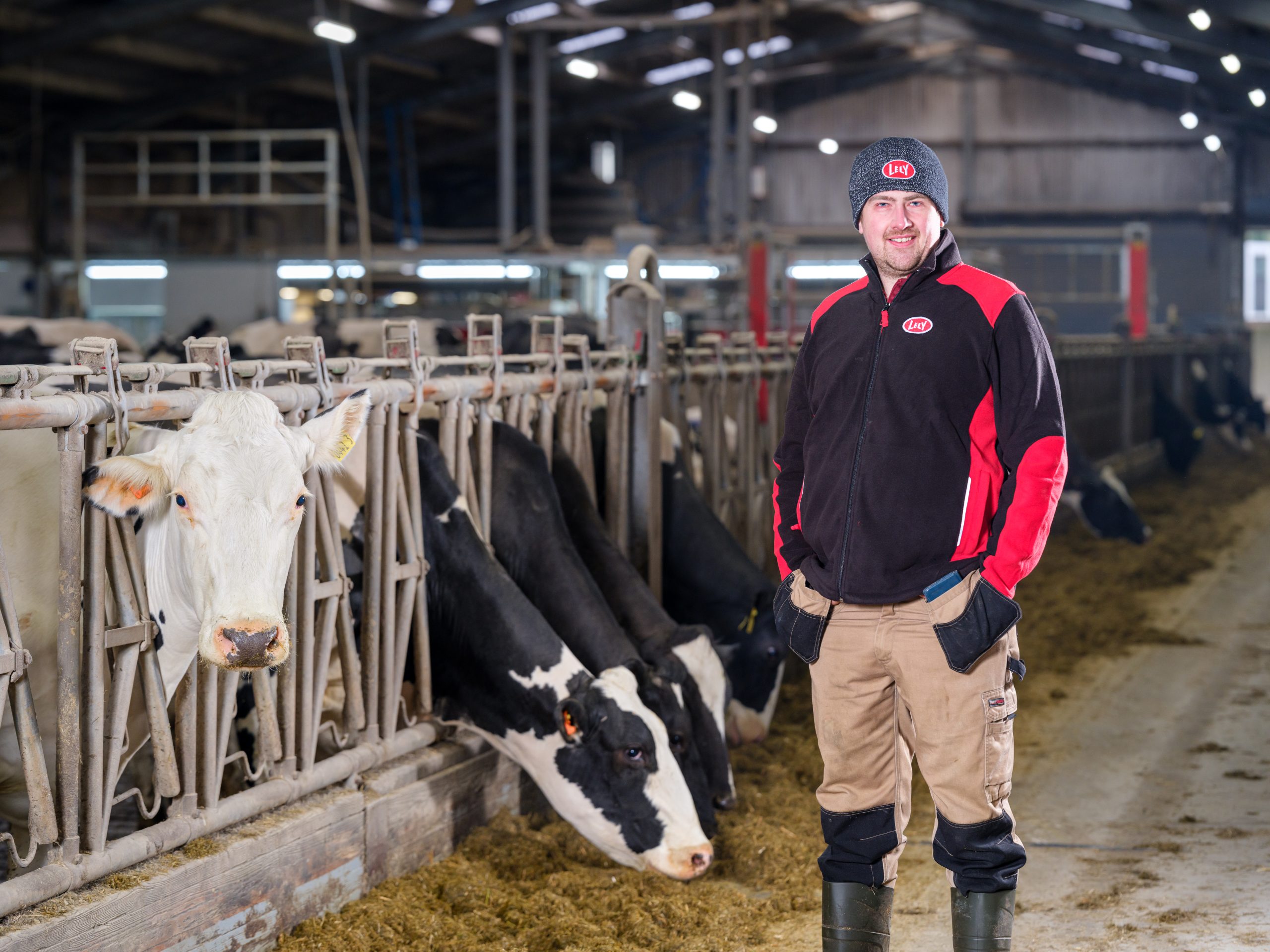 David Cargill on his Co. Antrim farm. Source: Lely