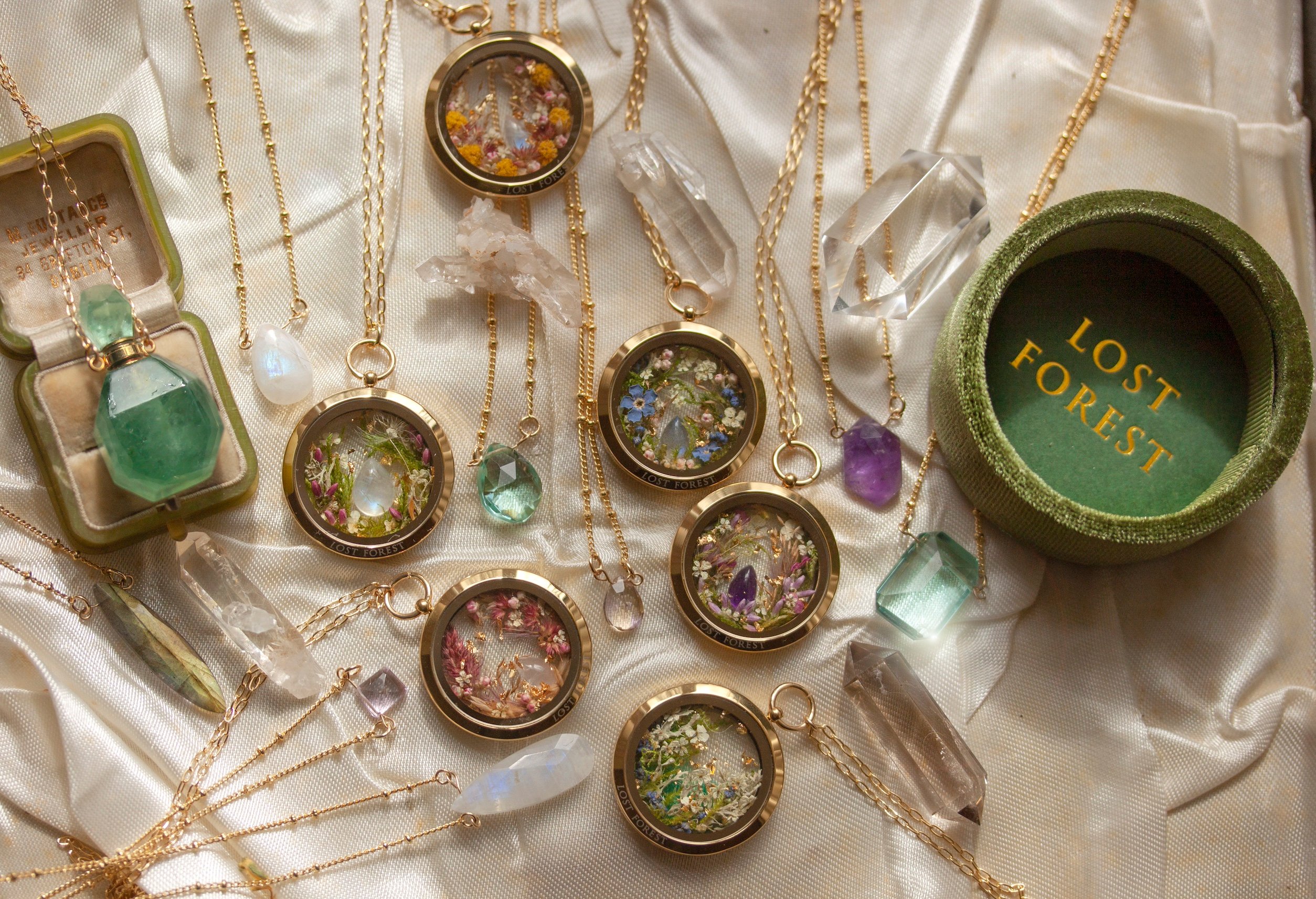 Lost Forest jewellery collection. Source: Gillian Corcoran