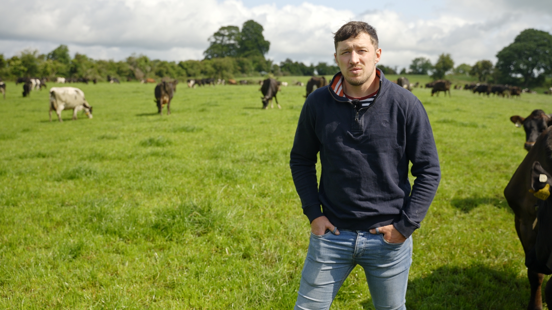 Christopher is share farming a 240-cow crossbred dairy herd in Delvin, Co. Westmeath, with Tony McCormack. Source: ICBF