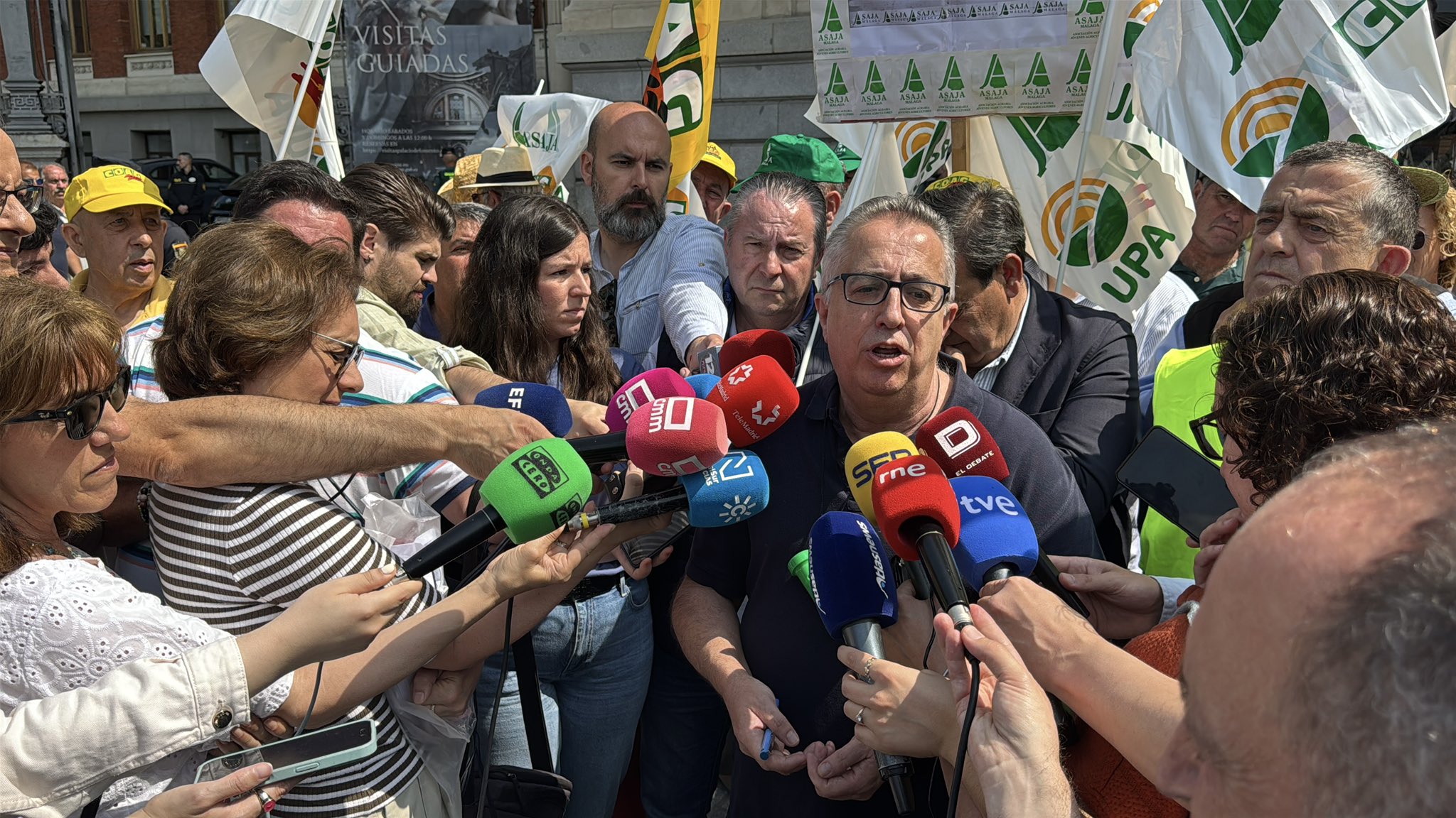 Secretary of Agriculture of the UPA (United Agricultural Party), Ignacio Huertas. Image source: UPA X
