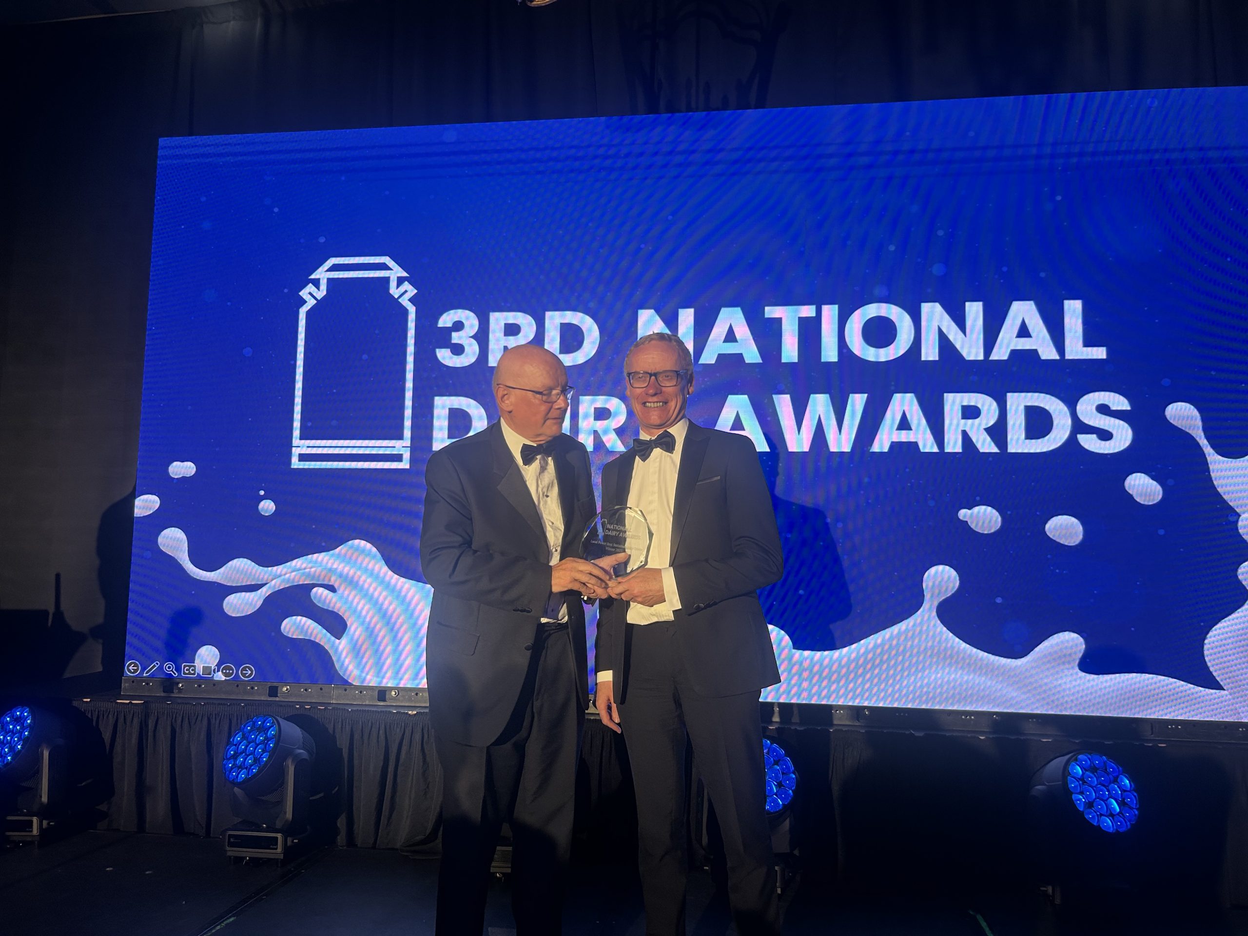 Colin Donnery presented with the Local Power Sustainability Driver of the Year award