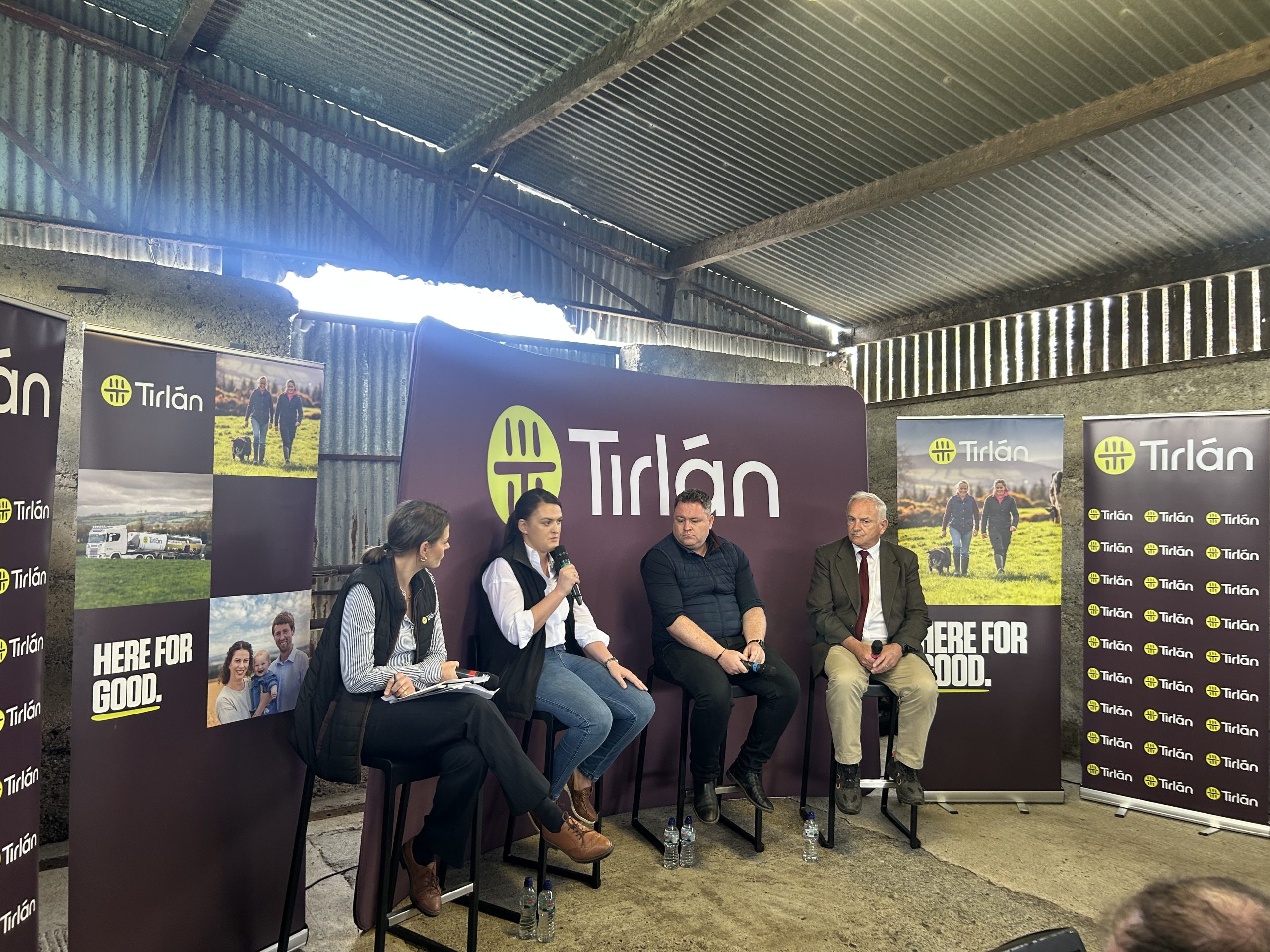 L-r: Dr Lisa Koep, Rebecca Thomson, Conor Mulvihill, and Andy Doyle