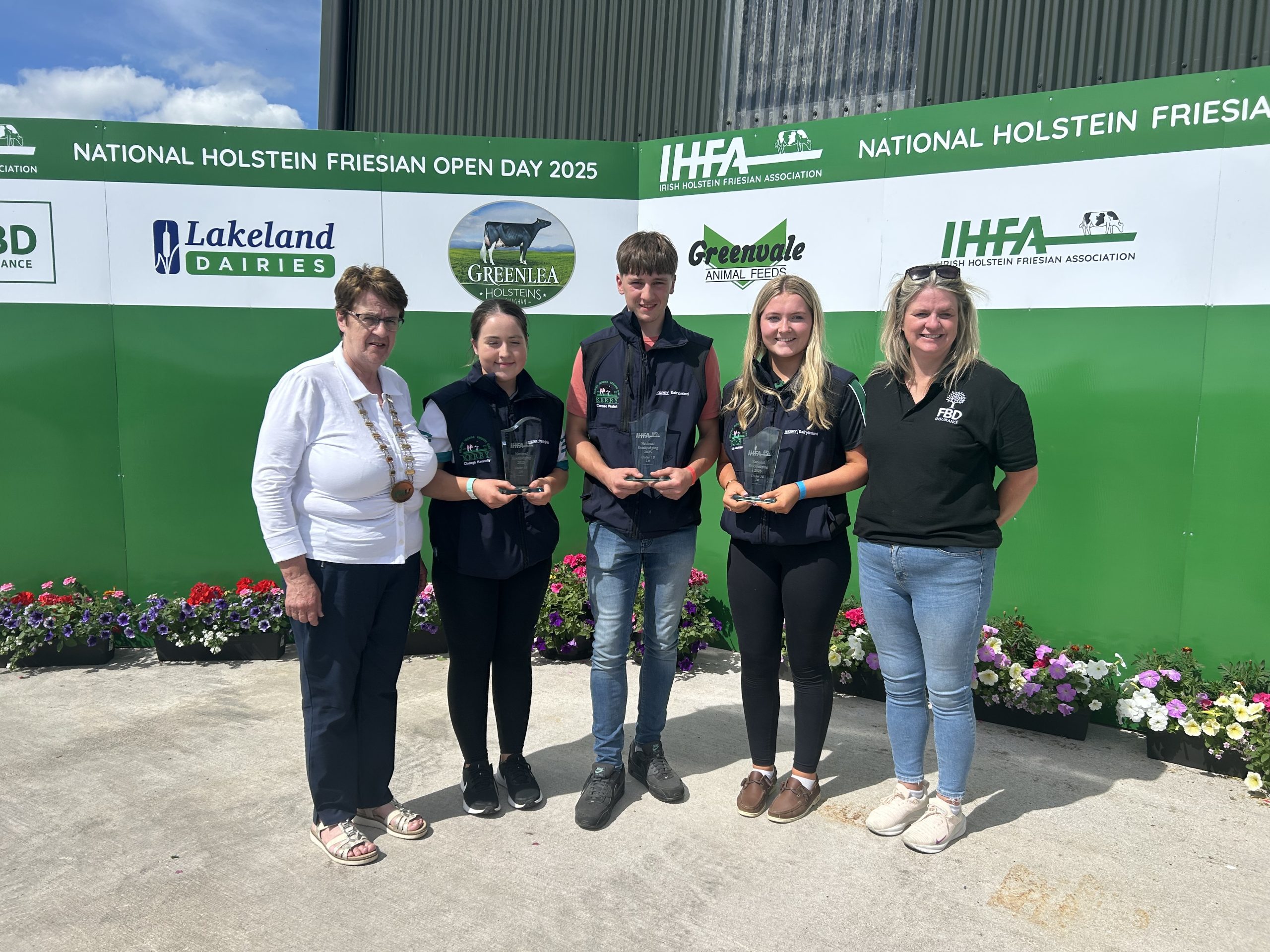 Kerry club were crowned winners. Kate Maunsell, Clodagh Kennelly, and Cormac Walsh
