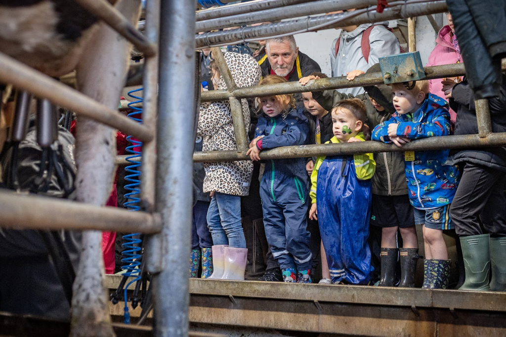 A majority said it was their family’s first time visiting a working farm, and 96% strongly agreed that farmers place high importance on animal welfare