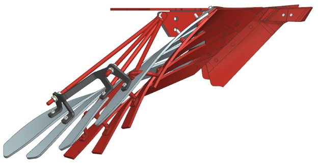 Kverneland Body No. 40 (Silver) vs Body 30 (red)