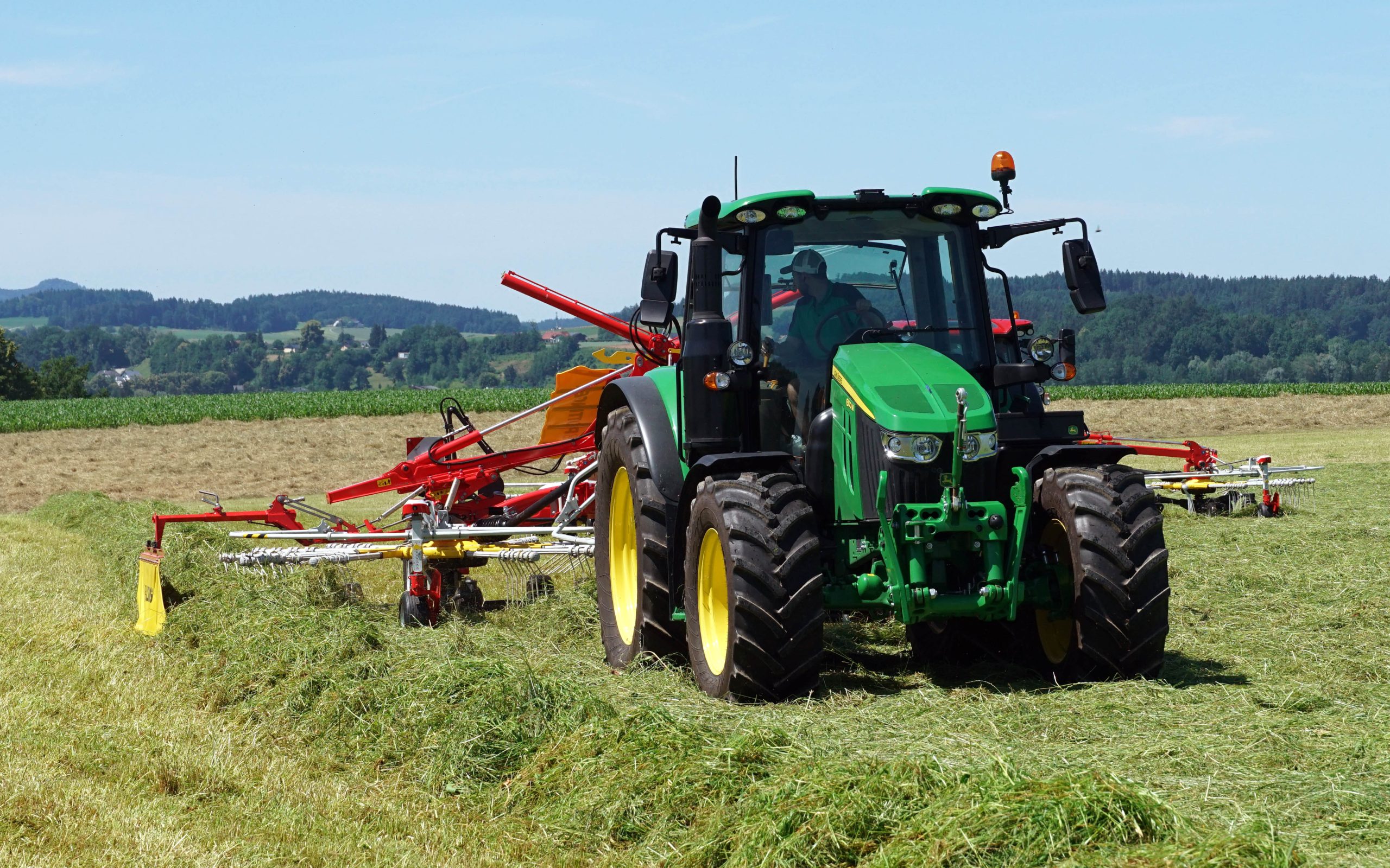 It is alleged that Deere is making farmers reliant upon its network of authorised dealers for key repairs
