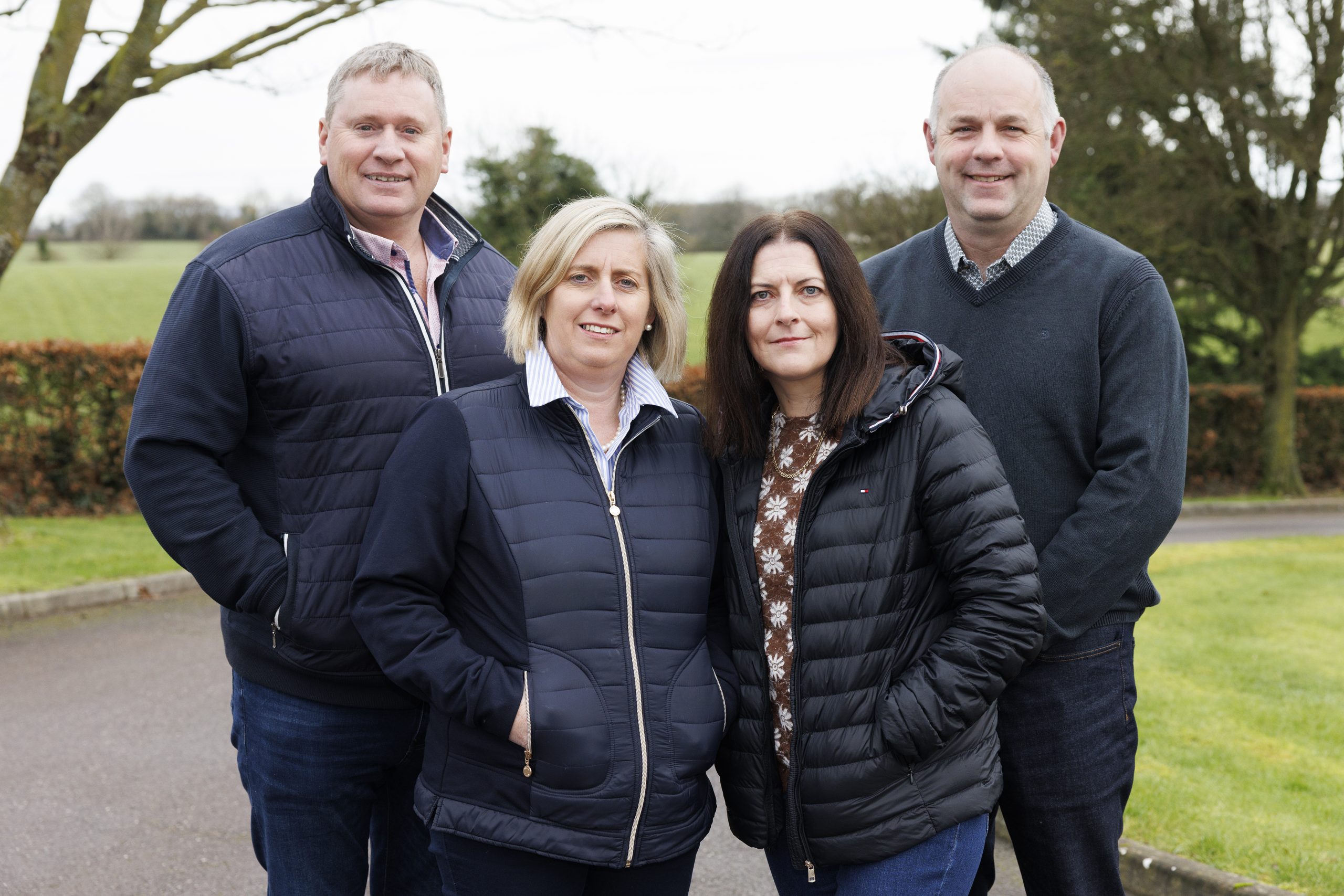 L-r: Kevin and Margaret Twomey, and Tina and Mike Bermingham