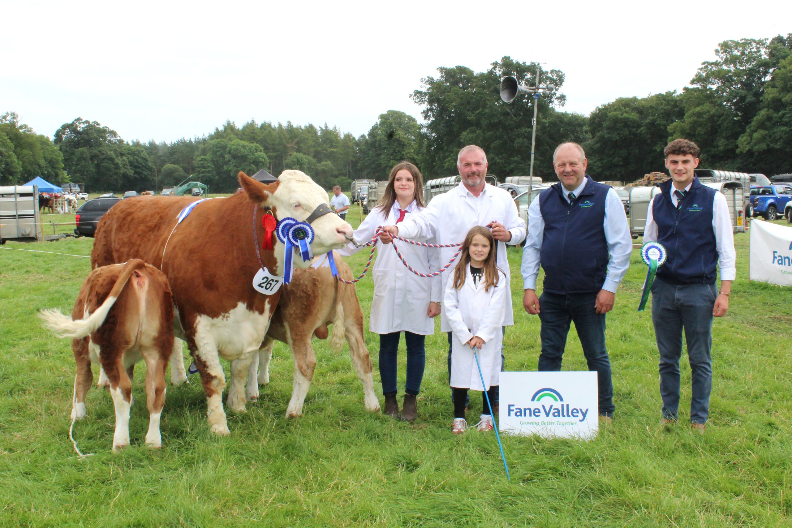 Ballinalare Farm Nikita with winning connections at Antrim Show 2025