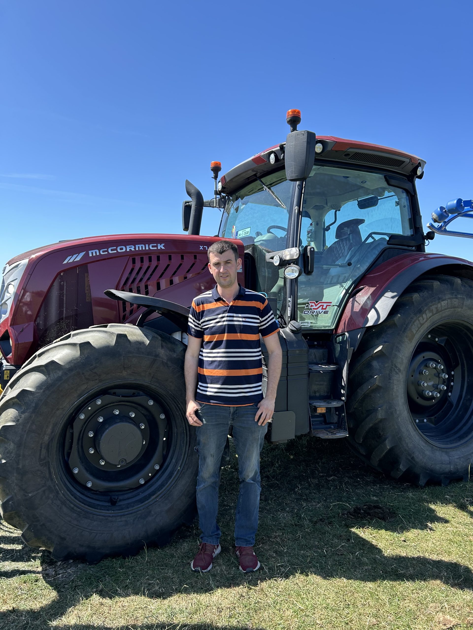 James Fitzgerald with his McCormick X7.624