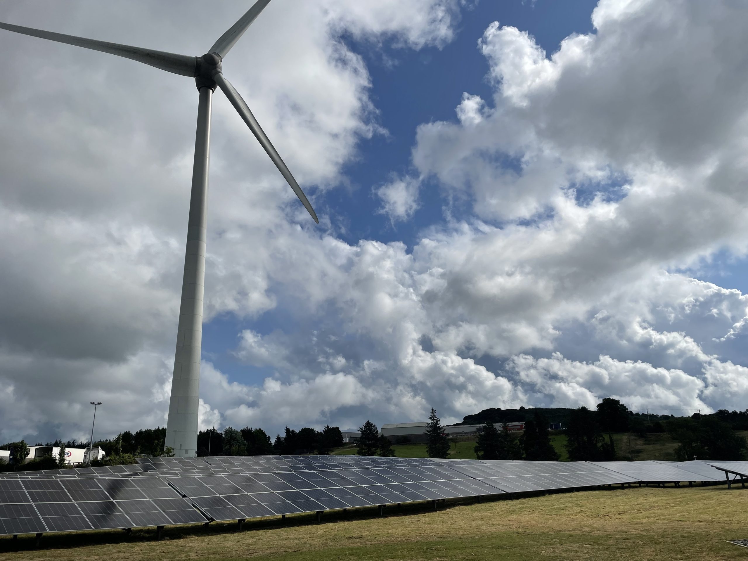 Liffey Meats is now producing solar and wind energy on site