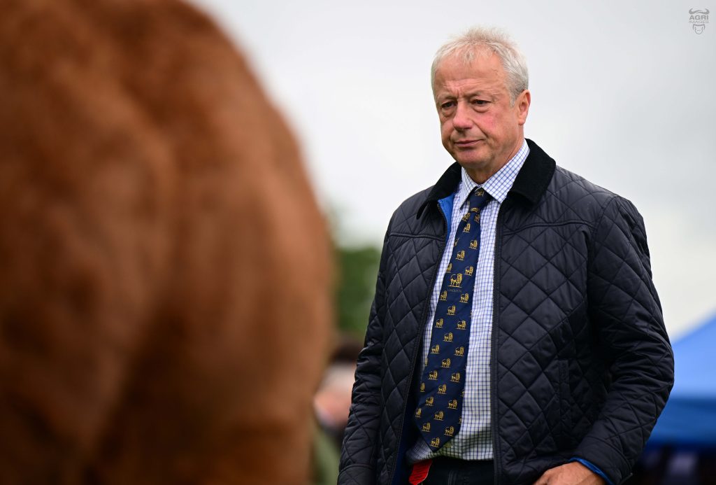 Ian Nimmo was the judge on the day