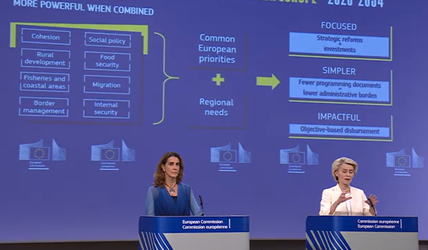(right) European Commission President, Ursula von der Leyen Source: @vonderleyen