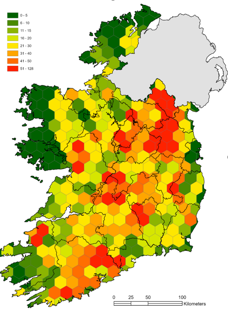 Active restrictions in the last 12 months Q2 2025. Source: DAFM