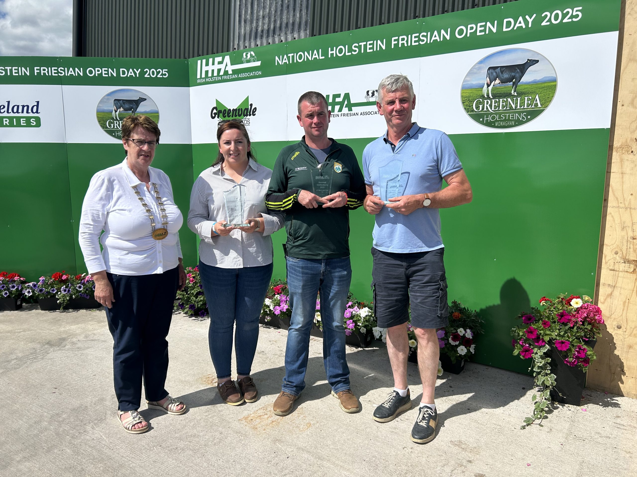 Kerry club were awarded winners - Daniel Curtin, John Dillon, and Emer Curtin