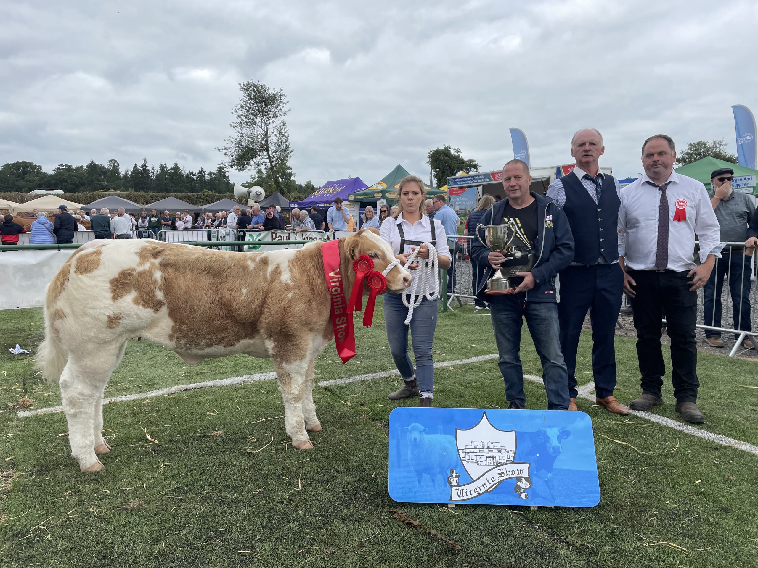 Carnaross Mart All Ireland Female Weanling Champion