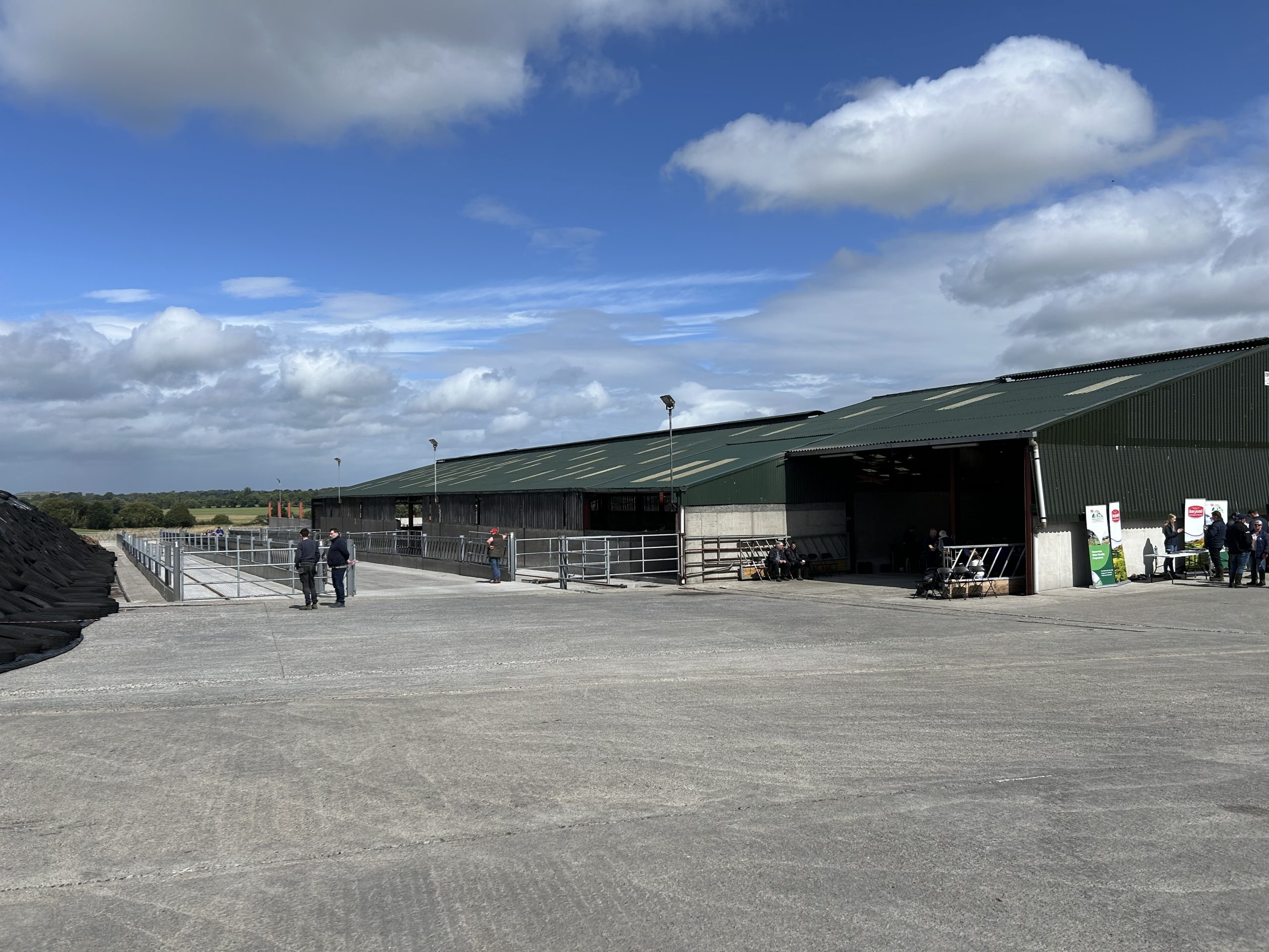 A look at the farm yard lay-out