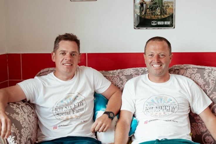 Darren Kiely and Barry Gilbourne