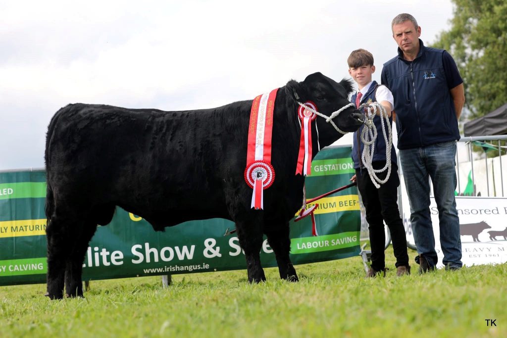 YDP Young Stockperson of the Year Kieran Ryan, pictured with Ger Ryan