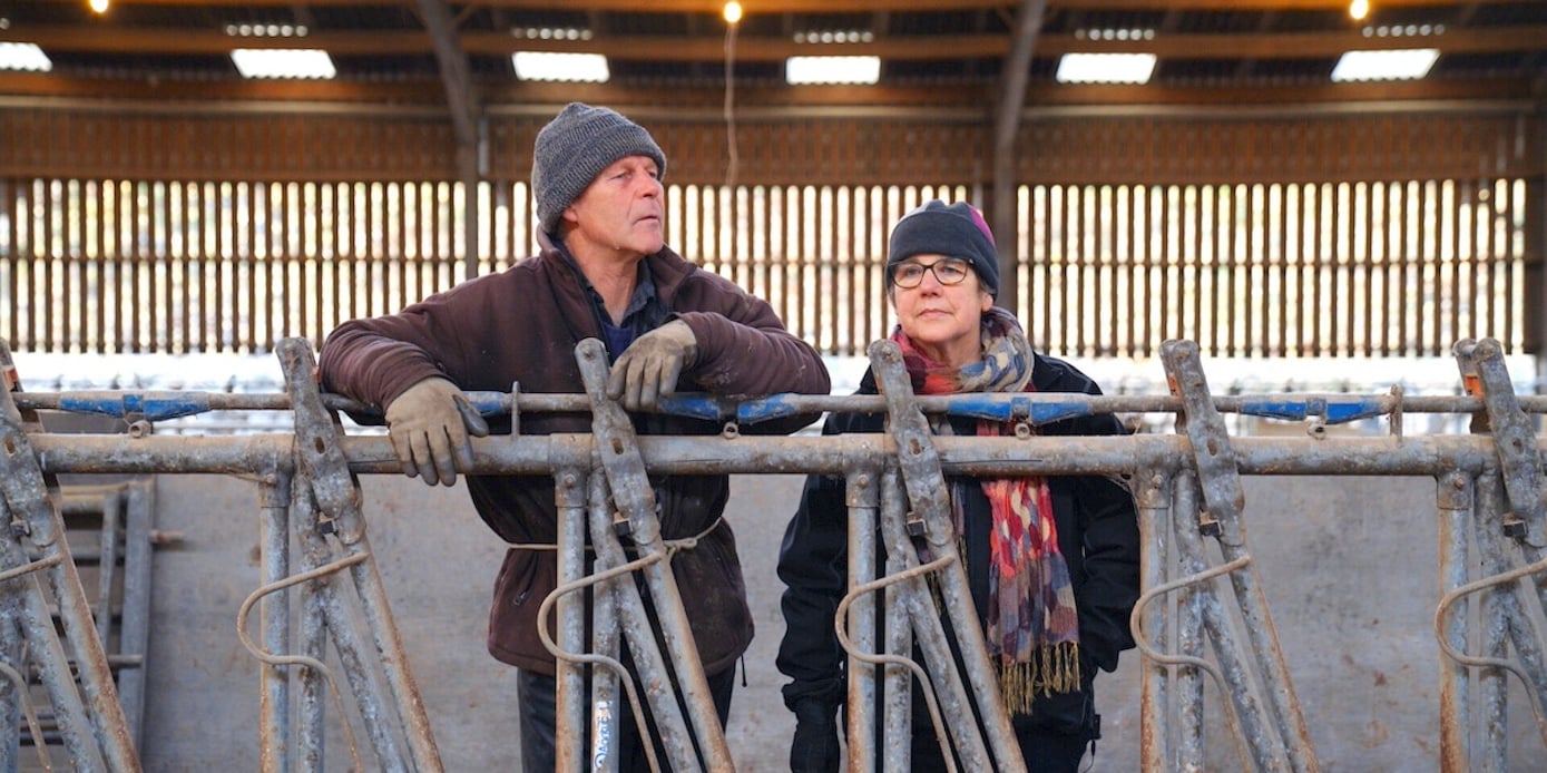 David and Wilma Finlay of Rainton Farm, Scotland. Source: 'A Dairy Story'