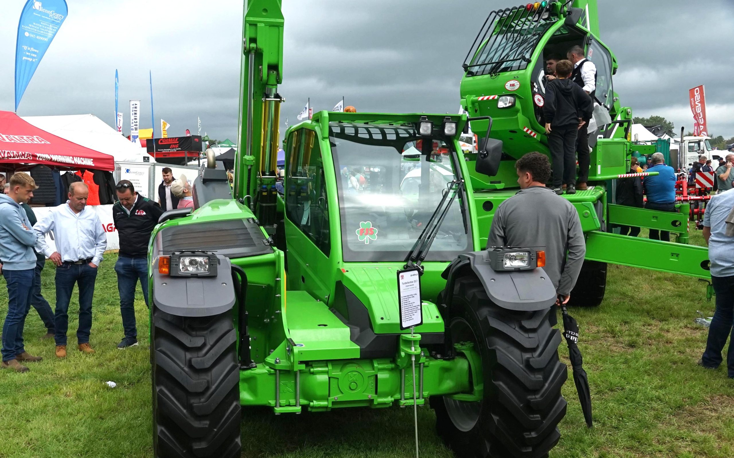Telehandler sales were up a healthy 107% over August last year