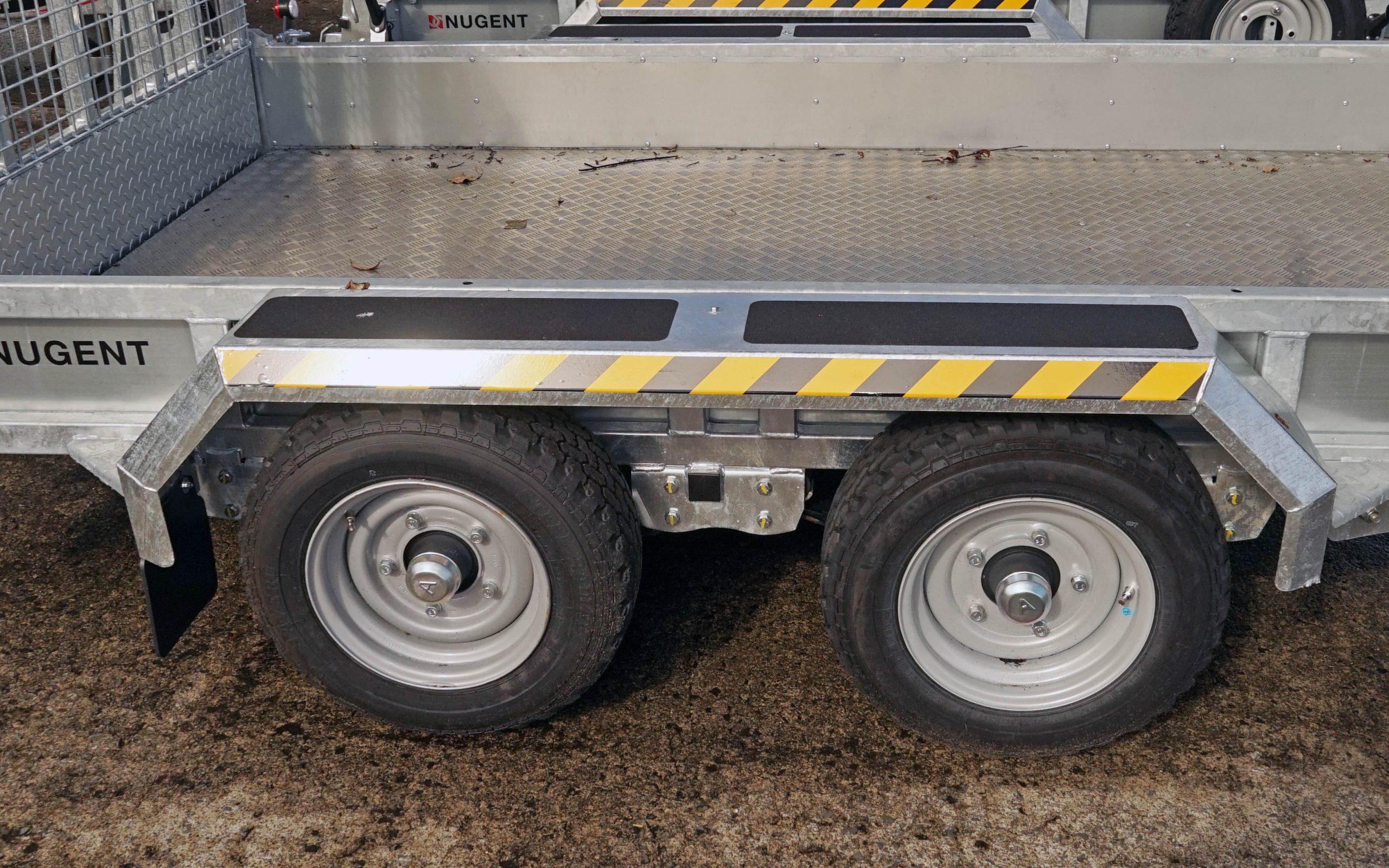Nugent still rely on leaf springs for robustness and longevity