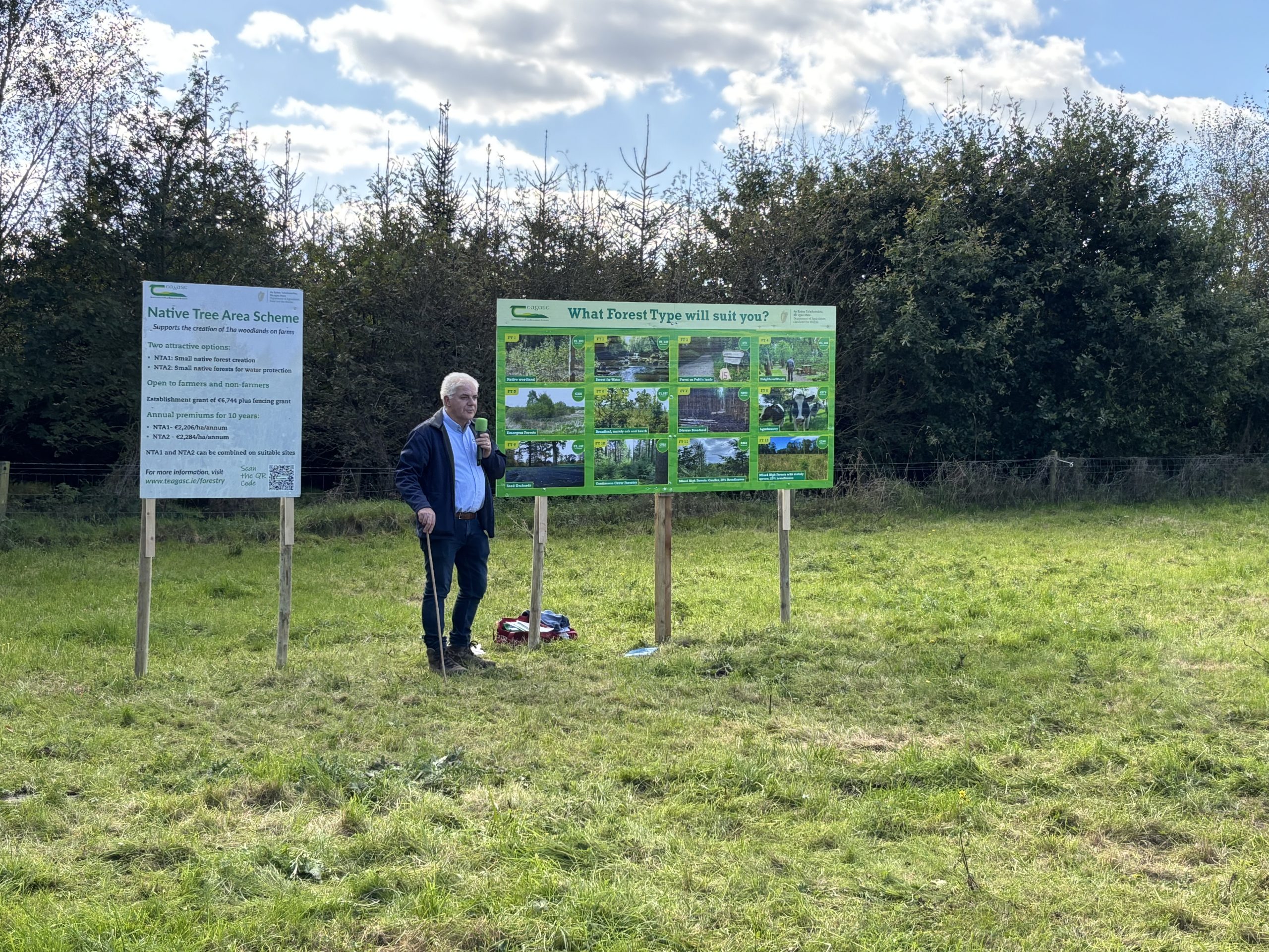 Teagasc forestry adviser Liam Kelly