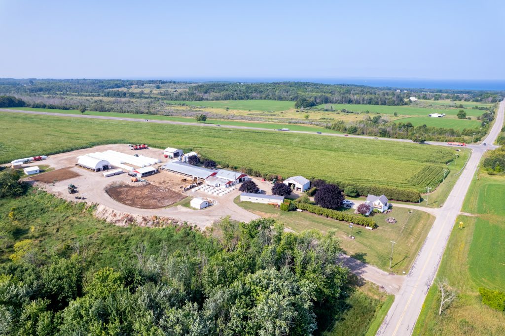 Norwood Centennial Farms is located near the resort town of Charlevoix in Michigan, US