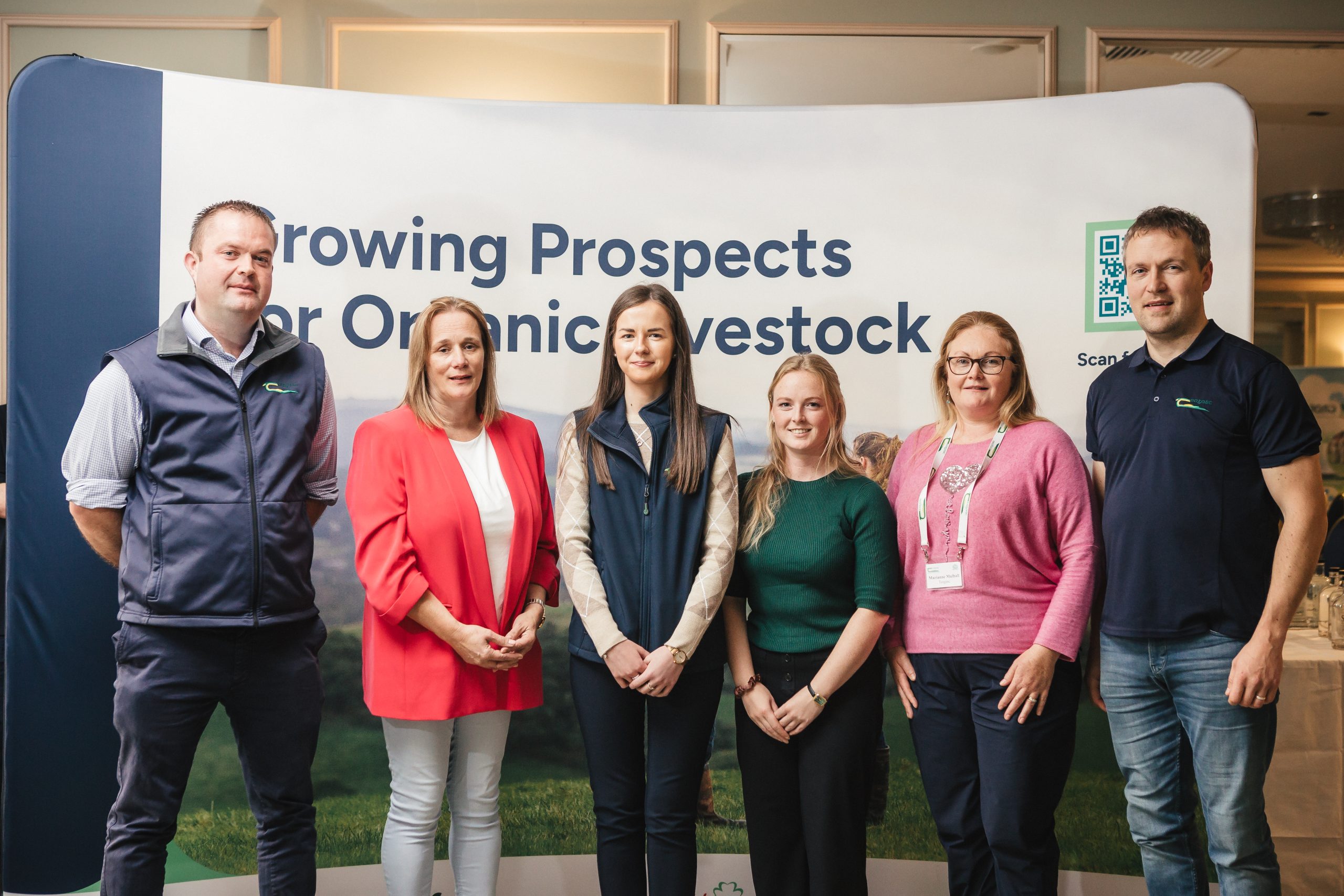 (l-r) Teagasc Staff : Philip Creighton, Elaine Leavy, Orla Walsh, Marie McFadden, Marianne Mulhall, Kevin Kilcline. Source: Bord Bia
