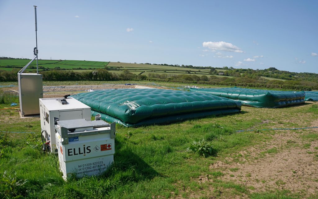 New Holland are developing methane capture systems in Cornwall