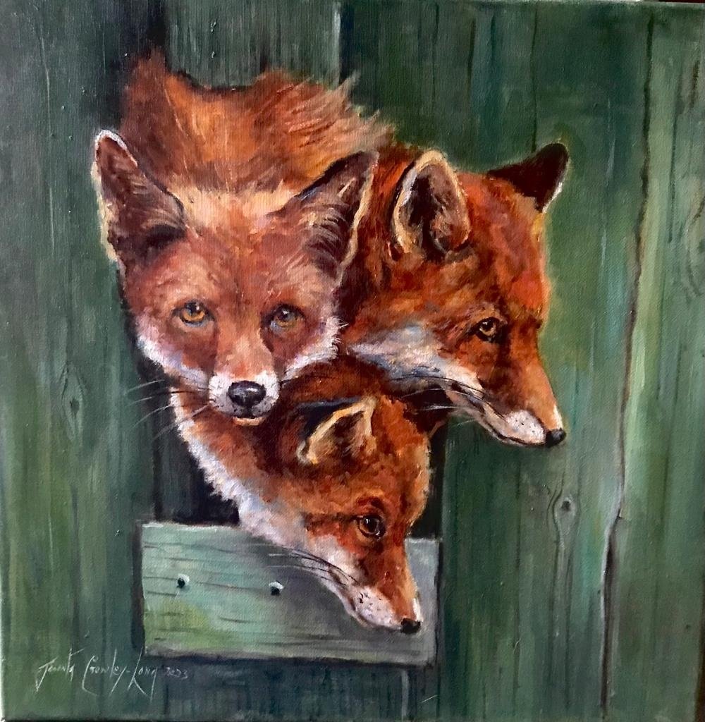 One of Jassy Crowley-Long's artworks
