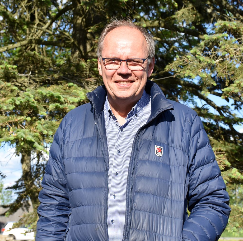 Rainer Carstens, Westhof Bio CEO, helped develop the Naiture weeding robot