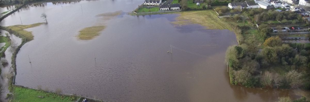 Mountmellick flooding in 2017. Source: Laois Civil Defence