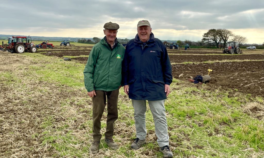 Thomas Healy, NPA director for Co. Kerry and Tom O'Mahony, PRO Kerry Ploughing Association