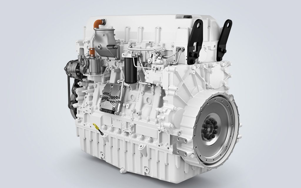 The  Liebherr D 976 engine is a recent addition to the company's range