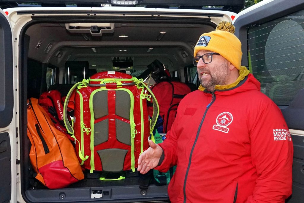 Mark Flynn of Wicklow Mountain Rescue has became a huge enthusiast of the Grenadier