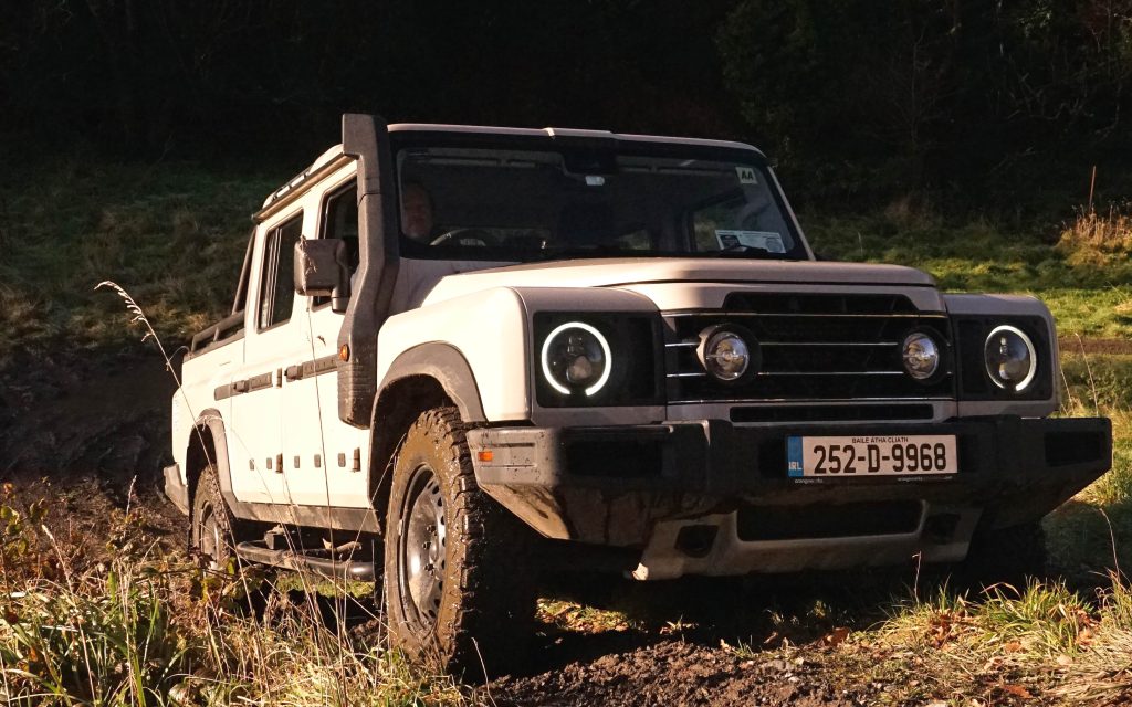 Proper diff locks rather than traction control enable the effortless climbing of slopes