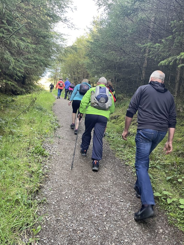 Fit Farmers on their farm-to-5k-walk. Source: Fit Farmers