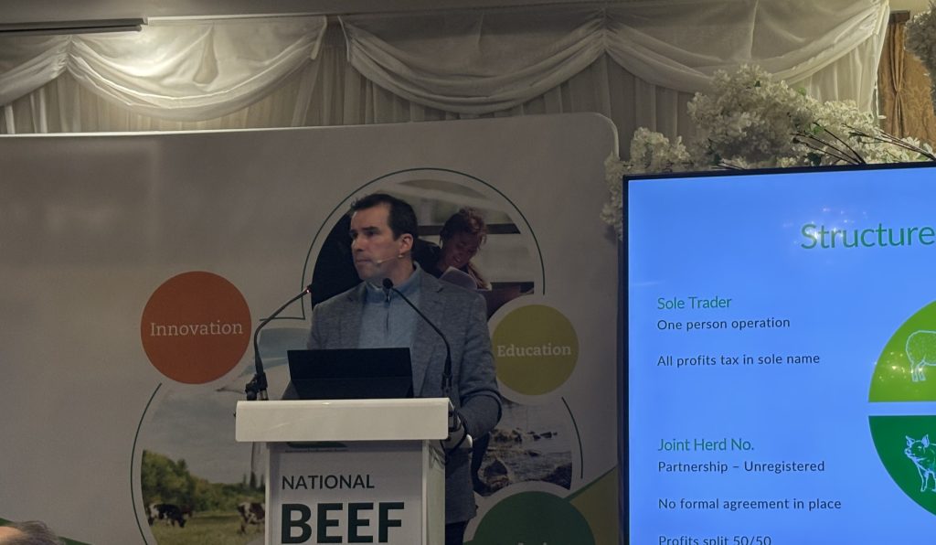 IFAC accountant and beef farmer Trevor Boland