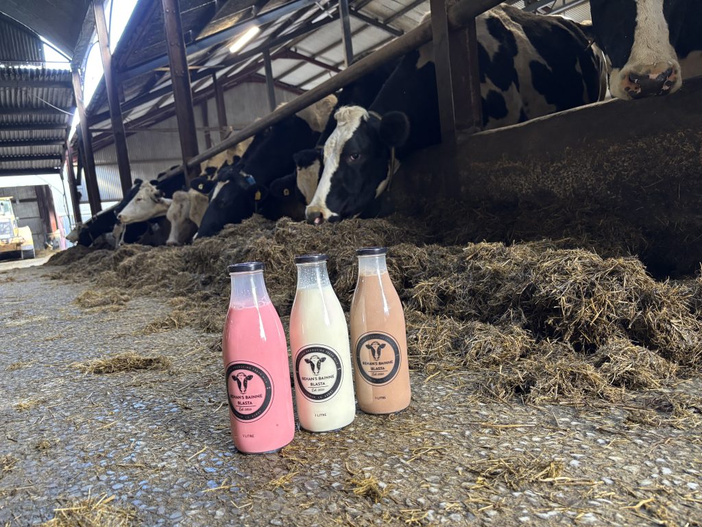 Bainne Blasta milkshakes