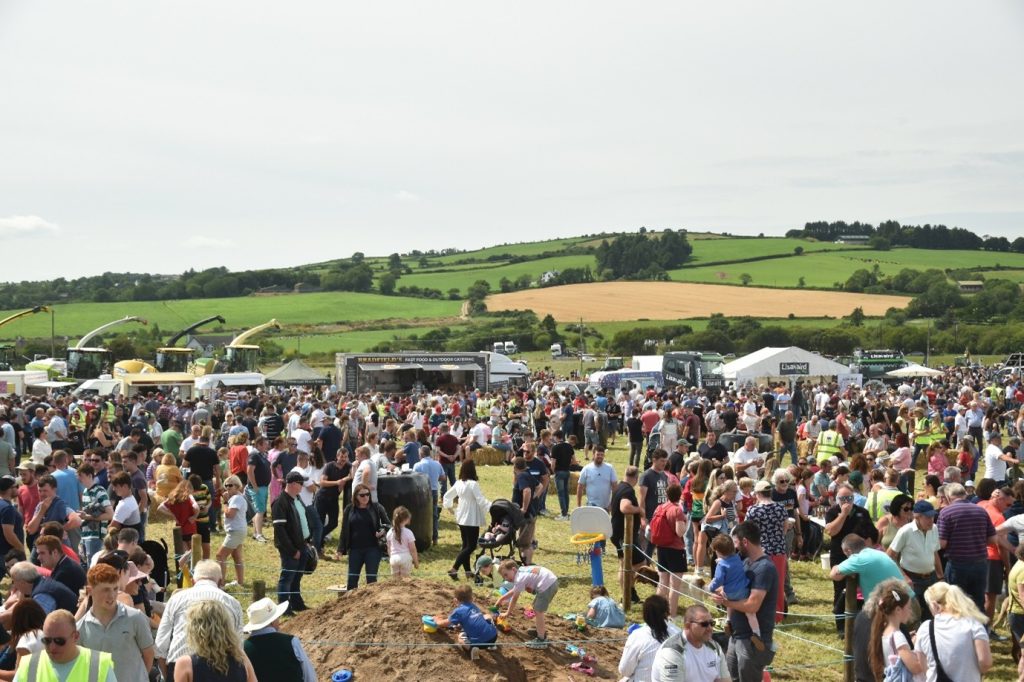 A huge crowd was in attendance for the event, which was well managed with four car parks in operation