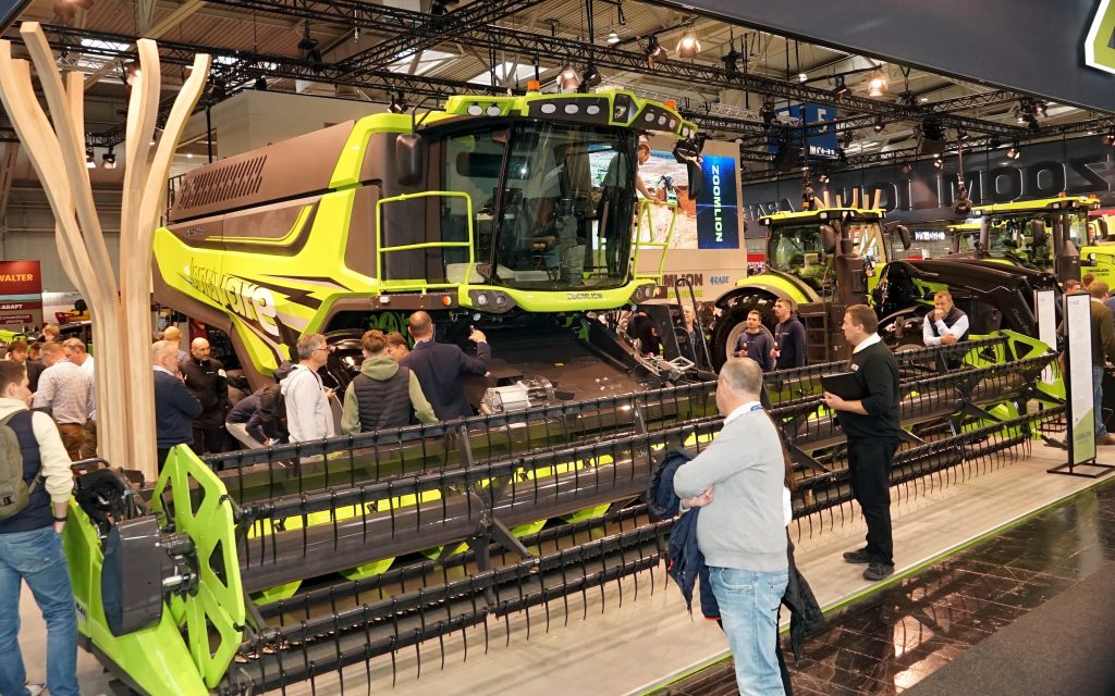 Develop and build a hybrid combine within a year or two. Zoomlion claims to have done so, but can any western manufacturer follow suit?