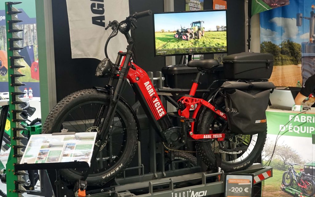 Battery power has come to farm bicycles but overall there appears to be little enthusiasm for electrically powered farm machinery